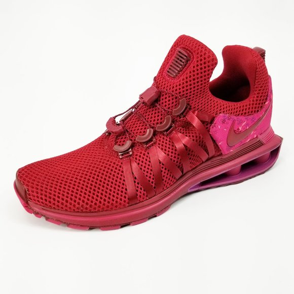 nike shox gravity women's red crush